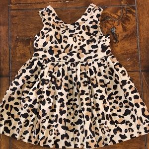 Janie and Jack Leopard Print Dress
